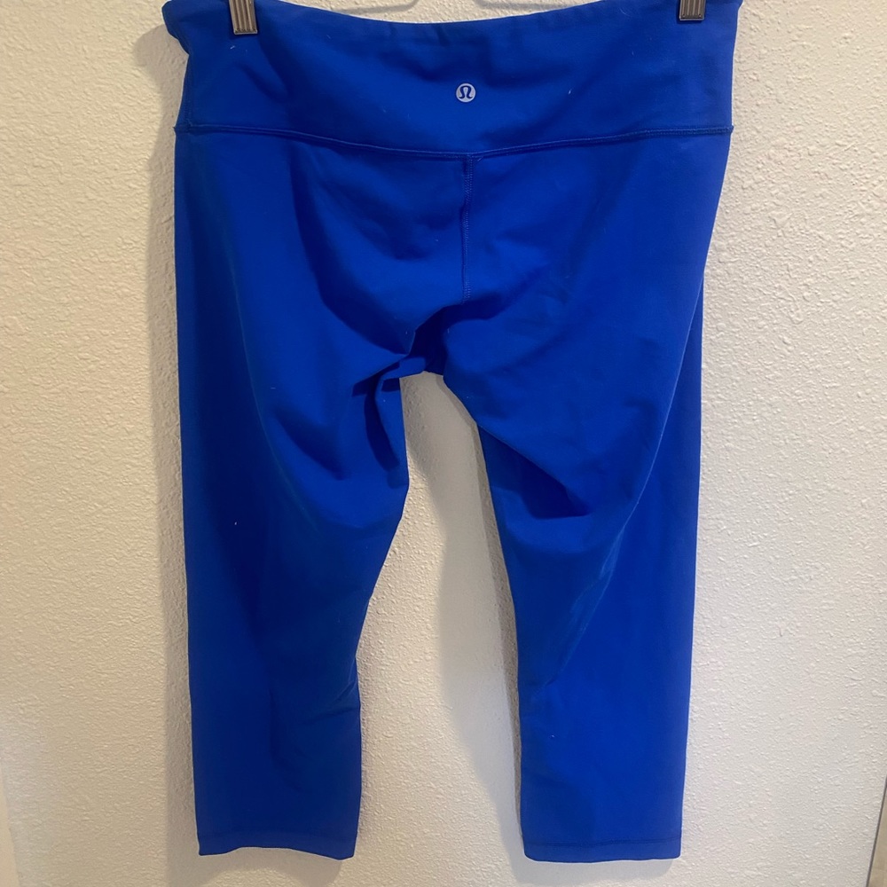 Lululemon crop leggings - 21” - size 10